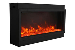 Amantii Panorama 72-inch Built-in Tall & Deep Indoor/Outdoor Linear Electric Fireplace