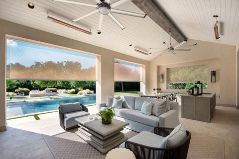 Image of Infratech SL-Series Slimline 1600 Watt 120V Outdoor Electric Heater | Infratech 30 in Electric Radiant Heater | SL1612