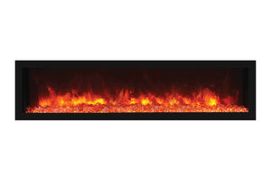 Remii 65'' Extra Deep Built-In Indoor and Outdoor Linear Electric Fireplace