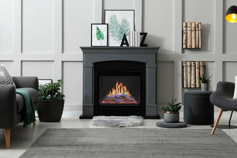 Image of Modern Flames Orion Traditional 26 in Heliovision Virtual Smart Built In Electric Firebox - Fireplace Insert OR26-TRAD