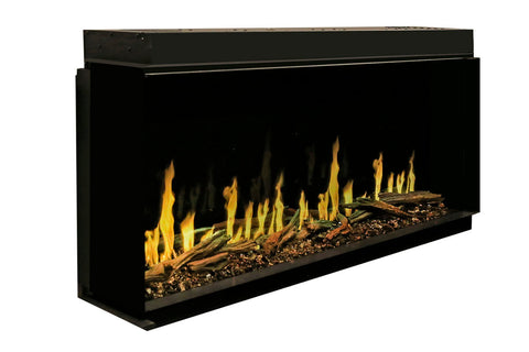 Image of Modern Flames Orion Multi-Sided 100-inch Heliovision Virtual Smart Built In Electric Fireplace - OR100-MULTI