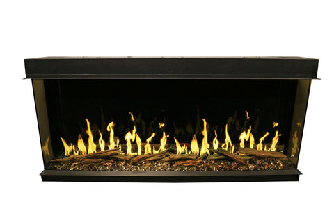 Image of Modern Flames Orion Multi-Sided 52-inch Heliovision Virtual Smart Built In Electric Fireplace - OR52-MULTI