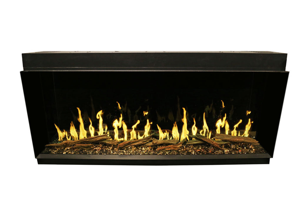 Modern Flames Orion Multi-Sided 76-inch Heliovision Virtual Smart Built In Electric Fireplace - OR76-MULTI