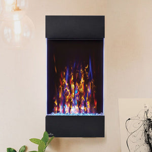 Napoleon Allure Vertical 38 Inch Wall Mount Electric Fireplace - NEFVC38H - Electric Fireplaces Depot