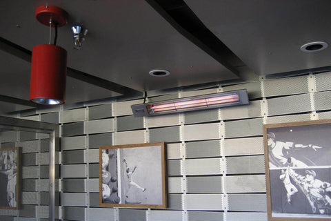 Image of Infratech SL-Series Slimline 3000 Watt 240V Outdoor Electric Heater | Infratech 63 in Electric Radiant Heater | SL3024