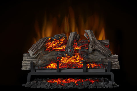 Image of Napoleon Woodland 27 Inch Electric Fireplace Log Insert - Heater - Log Set - NEFI27H - Electric Fireplaces Depot