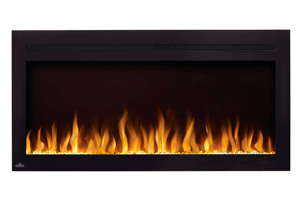 Napoleon Purview 42 Inch Wall Mount Built In Recessed Electric Fireplace | NEFL42HI | Pureview Electric Insert | Electric Fireplaces Depot