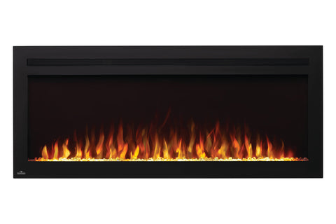 Image of Napoleon PurView 50 Inch Wall Mount Built-In Recessed Electric Fireplace | NEFL50HI | Pureview Electric Insert | Electric Fireplaces Depot