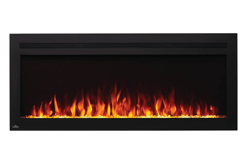 Image of Napoleon PurView 50 Inch Wall Mount Built-In Recessed Electric Fireplace | NEFL50HI | Pureview Electric Insert | Electric Fireplaces Depot