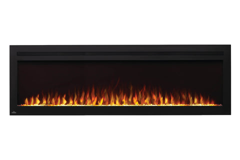Image of Napoleon Purview 72 Inch Wall Mount Built In Recessed Electric Fireplace | NEFL72HI | Pureview Electric Insert | Electric Fireplaces Depot