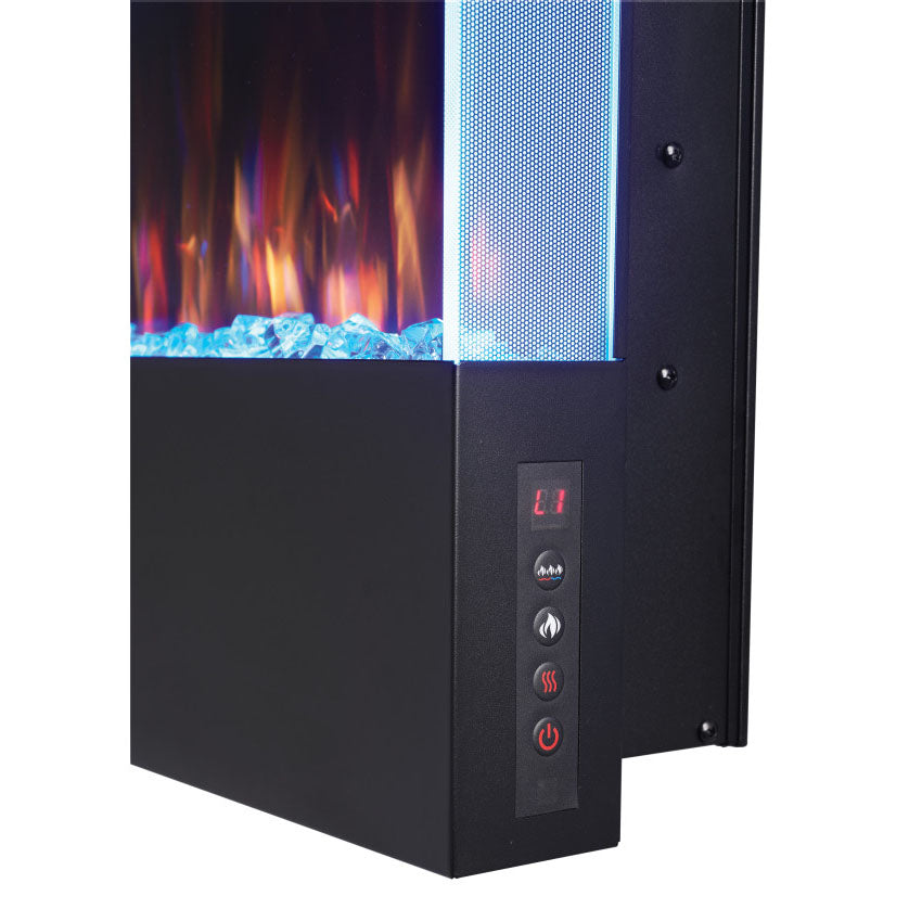 Napoleon Allure Vertical 38 Inch Wall Mount Electric Fireplace - NEFVC38H - Electric Fireplaces Depot