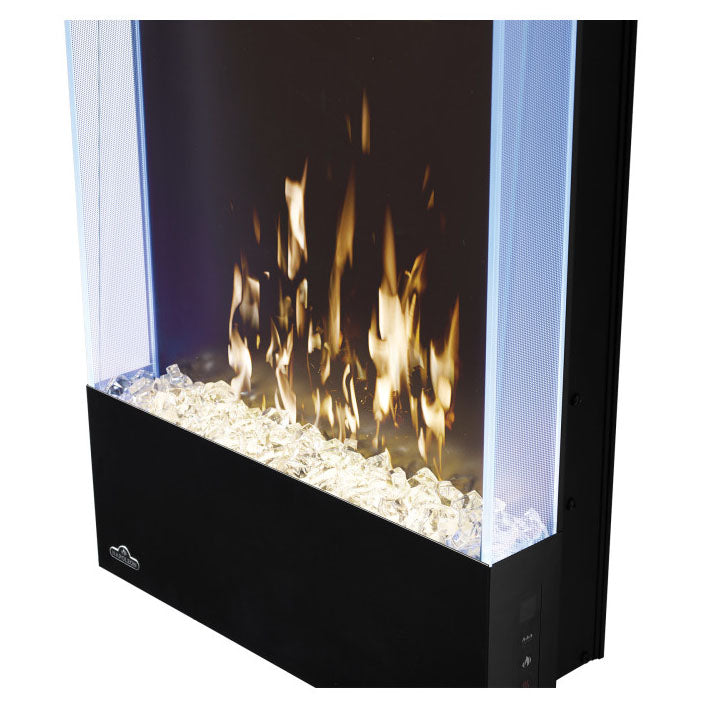 Napoleon Allure Vertical 38 Inch Wall Mount Electric Fireplace - NEFVC38H - Electric Fireplaces Depot