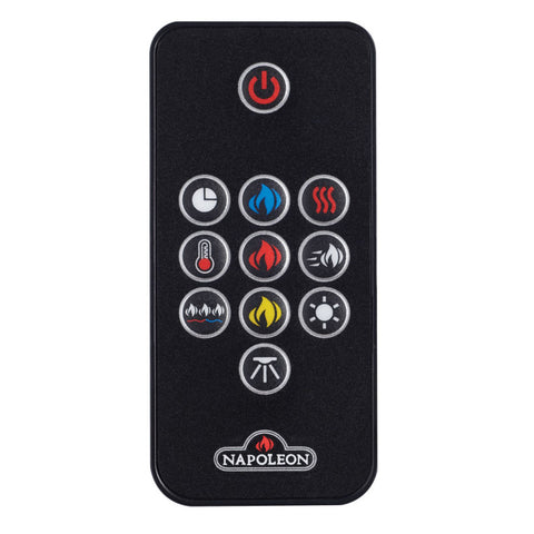 Image of Napoleon Allure Vertical 38 Inch Wall Mount Electric Fireplace - NEFVC38H - Remote Control - Electric Fireplaces Depot