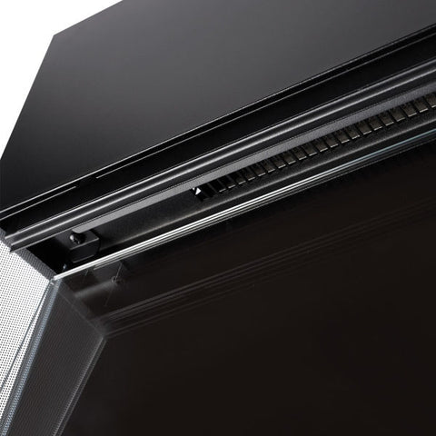 Image of Napoleon Allure Vertical 38 Inch Wall Mount Electric Fireplace - NEFVC38H - Electric Fireplaces Depot