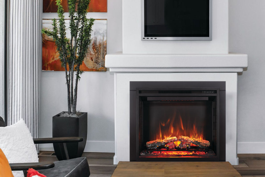 Napoleon Element 36 inch Built In Electric Firebox Insert - Electric Firebox Heater - NEFB36H-BS - Electric Fireplaces Depot