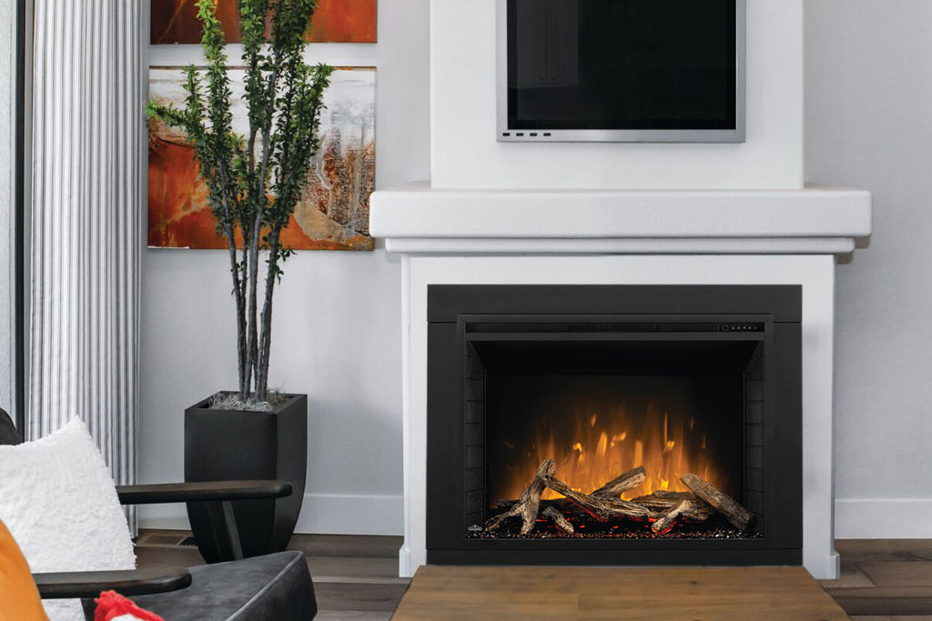 Napoleon Element 42 inch Built In Electric Firebox Insert - Electric Firebox Heater - NEFB42H-BS - CEFB42H-BS