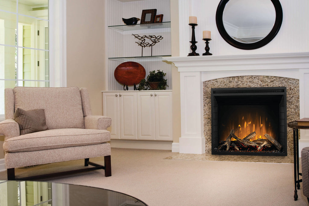 Napoleon Element 42 inch Built In Electric Firebox Insert - Electric Firebox Heater - NEFB42H-BS - CEFB42H-BS