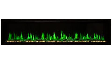 Image of Modern Flames Orion Multi-Sided 76-inch Heliovision Virtual Smart Built In Electric Fireplace - OR76-MULTI