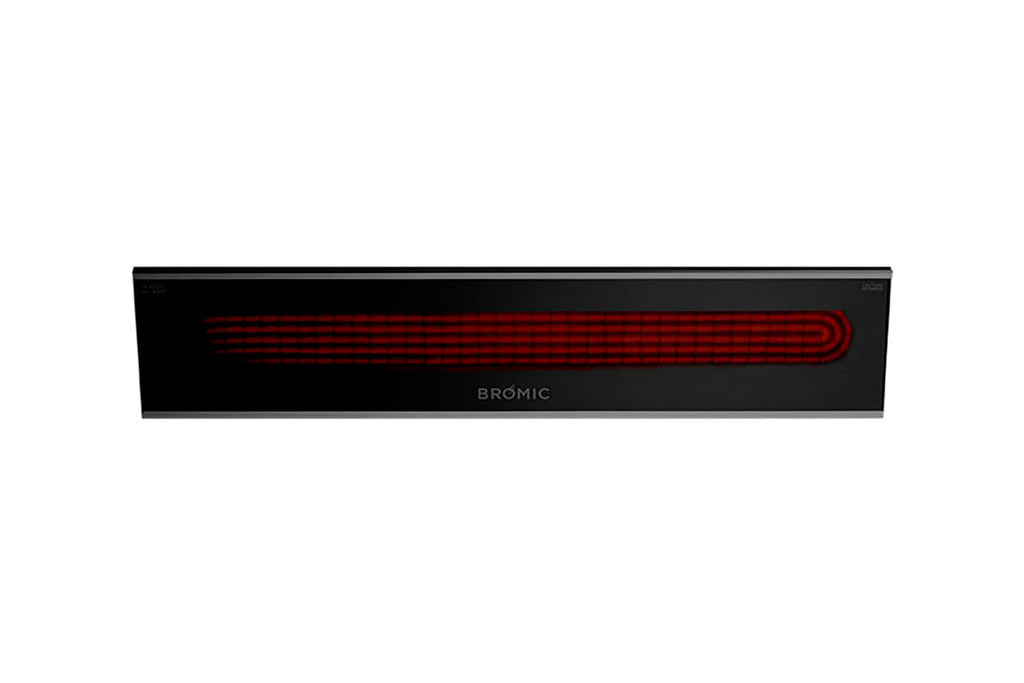 Bromic Platinum Marine Smart-Heat 3400 Watt Outdoor Electric Patio Heater Black | Platinum 50 in Electric Radiant Heater | BH0320016