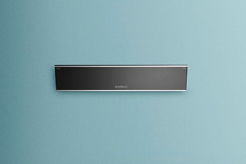 Image of Bromic Platinum Smart-Heat 3400 Watt 208V Infrared Patio Heater Black | Platinum 50 in Electric Radiant Heater | BH0320021