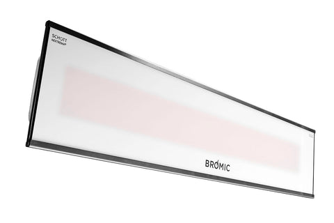 Image of Bromic Platinum Marine Smart-Heat 3400 Watt 208V Infrared Patio Heater White | 50 in Electric Radiant Heater | BH0320026