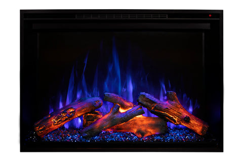 Image of Modern Flames Redstone 30 inch Built In Electric Fireplace Insert | Electric Firebox Heater | RS-3021 | Electric Fireplaces Depot