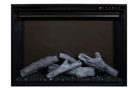 Image of Modern Flames Redstone 36 inch Built In Electric Fireplace Insert | Electric Firebox Heater | RS-3626 | Electric Fireplaces Depot