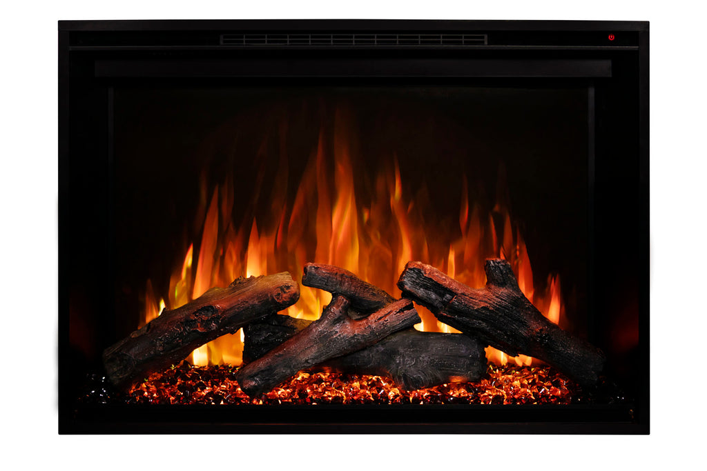 Modern Flames Redstone 54 inch Built In Electric Fireplace Insert | Electric Firebox Heater | RS-5435 | Electric Fireplaces Depot