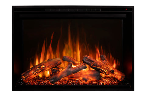 Image of Modern Flames Redstone 36 inch Built In Electric Fireplace Insert | Electric Firebox Heater | RS-3626 | Electric Fireplaces Depot
