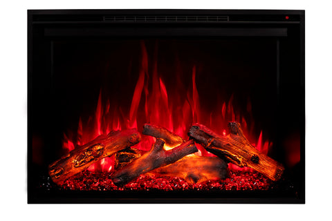 Image of Modern Flames Redstone 54 inch Built In Electric Fireplace Insert | Electric Firebox Heater | RS-5435 | Electric Fireplaces Depot