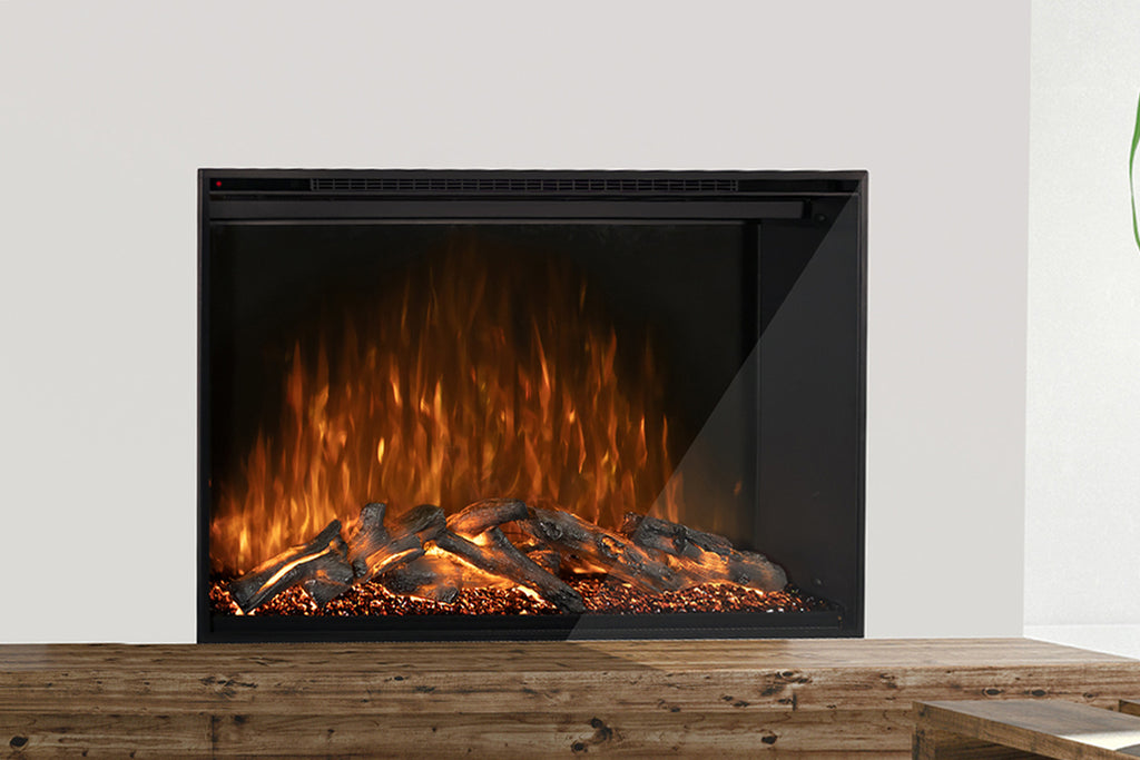 Modern Flames Redstone 54 inch Built In Electric Fireplace Insert | Electric Firebox Heater | RS-5435 | Electric Fireplaces Depot
