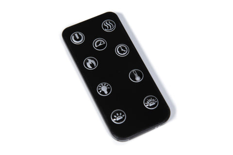 Image of Modern Flames Allwood Fireplace Media Wall in Coastal Sand - Spectrum Slimline 60 Electric Fireplace - AFWS-CS | SPS-60B Remote Control