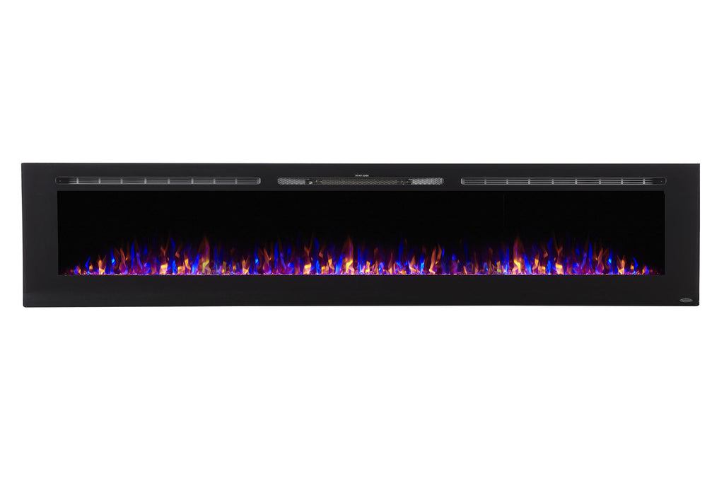 Touchstone Sideline 100 inch Built-in Electric Fireplace - Heater - 80032 - Electric Fireplaces Depot