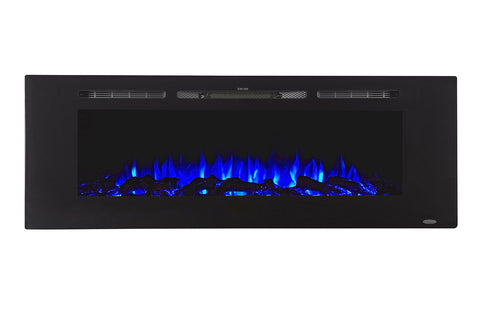 Image of Touchstone Sideline 60 inch Built-in Electric Fireplace - Heater - 80011 - Electric Fireplaces Depot