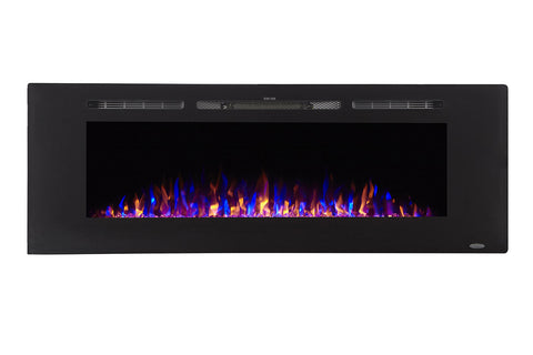 Image of Touchstone Sideline 60 inch Built-in Electric Fireplace - Heater - 80011 - Electric Fireplaces Depot