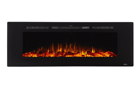 Image of Touchstone Sideline 60 inch Built-in Electric Fireplace - Heater - 80011 - Electric Fireplaces Depot