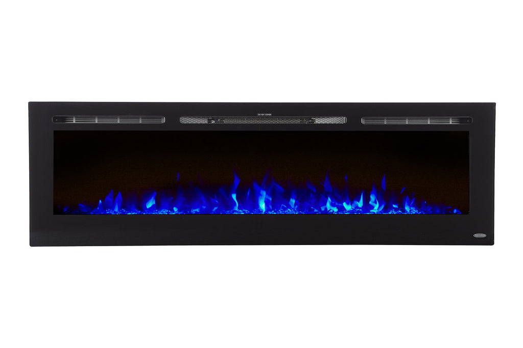 Touchstone Sideline 84 inch Built-in Electric Fireplace - Heater - 80043 - Electric Fireplaces Depot