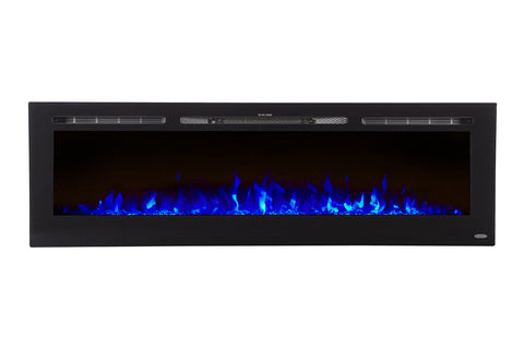 Image of Touchstone Sideline 72 inch Built-in Electric Fireplace - Heater - 80015 - Electric Fireplaces Depot