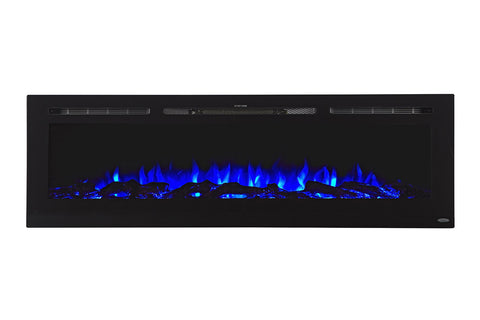 Image of Touchstone Sideline 72 inch Built-in Electric Fireplace - Heater - 80015 - Electric Fireplaces Depot