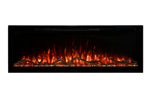Open Box Modern Flames Spectrum Slimline 74'' Wall Mount / Recessed Linear Electric Fireplace
