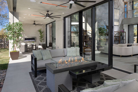 Image of Infratech W Series Single Element 3000 Watt 480V Outdoor Infrared Electric Heater | Infratech 61 1/4 in Radiant Heater | W3048