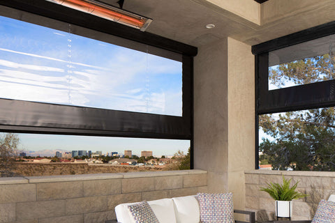 Image of Infratech CD Series Dual Element 6000 Watt 240V Outdoor Electric Heater | Infratech 61 in Electric Radiant Heater | CD6024