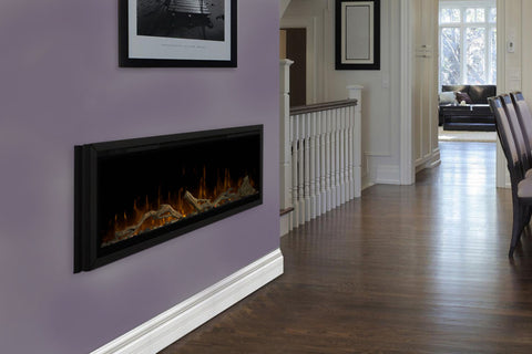 Image of Dimplex Ignite XL 100 inch Electric Fireplace with Driftwood Log Kit - XLF100