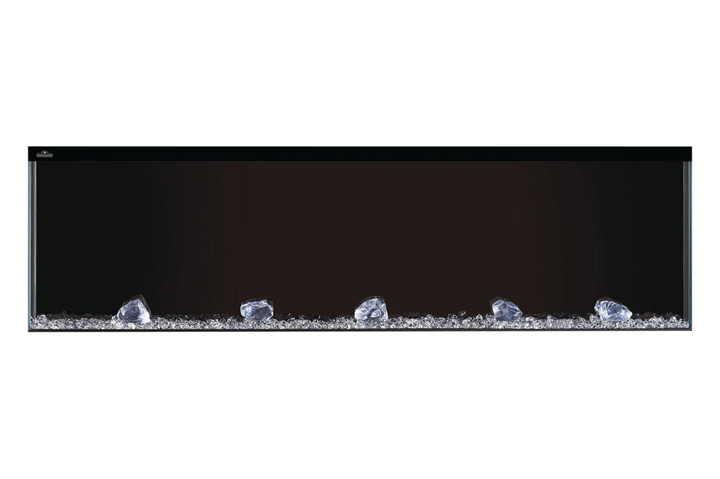 Napoleon Trivista 50-inch 3 Sided Built In Fully Recessed Electric Fireplace | NEFB50H-3SV | 2 Sided Electric Firepalce Insert | Electric Fireplaces Depot