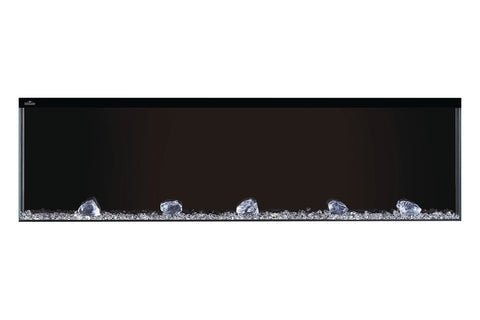 Image of Napoleon Trivista 50-inch 3 Sided Built In Fully Recessed Electric Fireplace | NEFB50H-3SV | 2 Sided Electric Firepalce Insert | Electric Fireplaces Depot