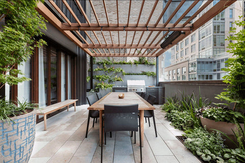 Image of Bromic Tungsten Smart-Heat 3000 Watt Outdoor Electric Patio Heater Black | Tungsten 56 in Electric Radiant Heater | BH0420031