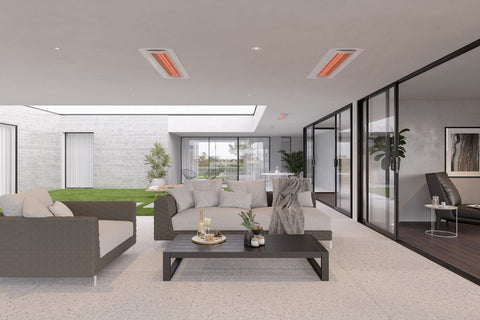 Image of Bromic Tungsten Electric Recess Kit for 2000W/4000W in White | BH8180096