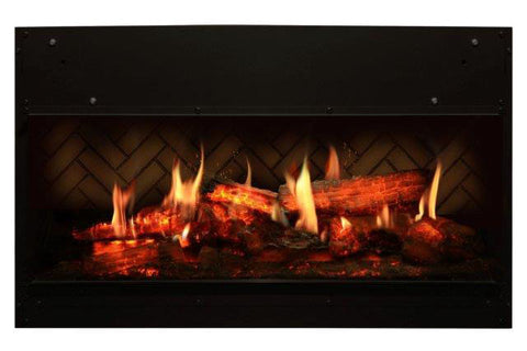 Image of Dimplex 30 Inch Opti-V Solo Virtual Built-In Electric Fireplace - VF2927L - Electric Fireplaces Depot