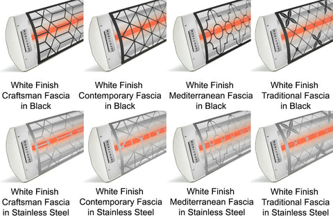 Image of Infratech C Series Single Element 2000 Watt 480V Outdoor Electric Heater | Infratech 39 in Electric Radiant Heater | C2048GR