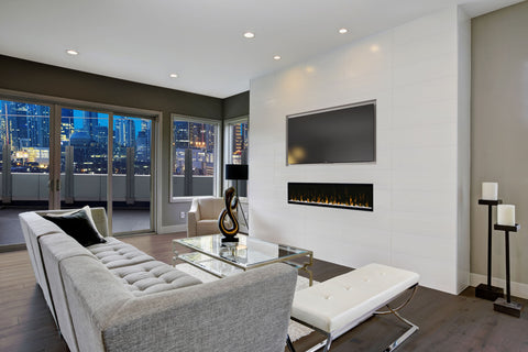 Image of Dimplex IgniteXL 60 inch Linear Built in Electric Fireplace - XLF60 - Electric Fireplaces Depot